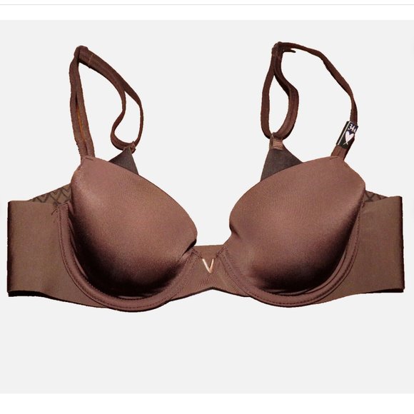 Victoria's Secret Love Cloud Smooth Lightly Lined Plunging Demi Bra Size 34A - Picture 1 of 10